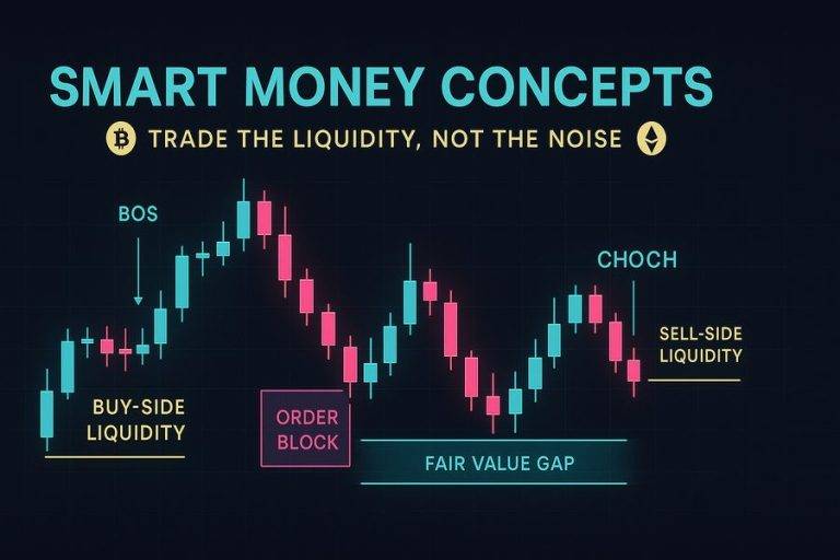 Smart Money Concepts in Crypto: Complete Guide to SMC, Order Blocks ...