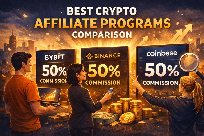 Best Crypto Affiliate Programs Comparison (2026): Bybit vs Bitget vs MEXC + Pro Tips