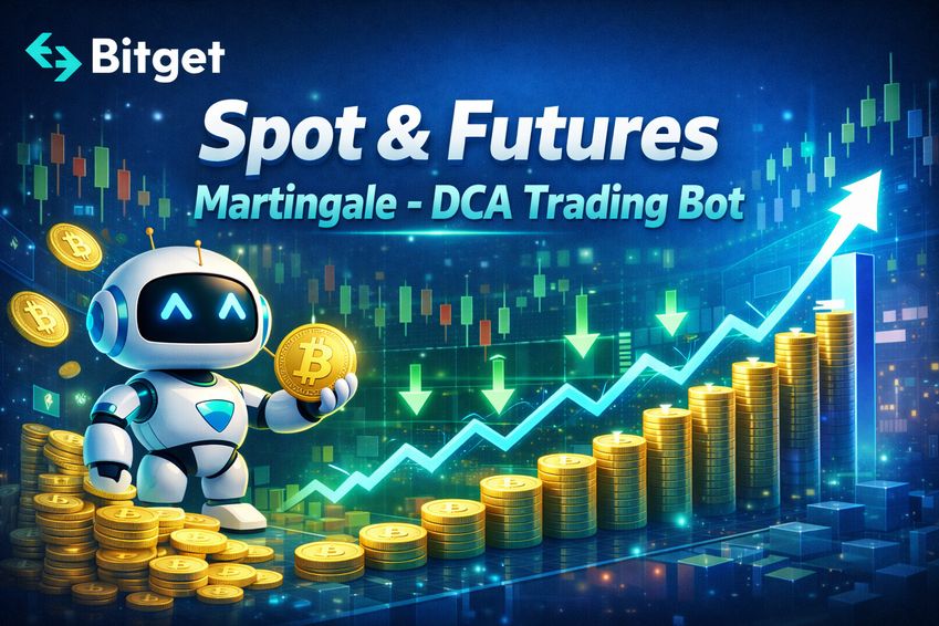 Bitget Spot & Futures Martingale (DCA) Trading Bot Guide: Strategy, Settings & Risk Management