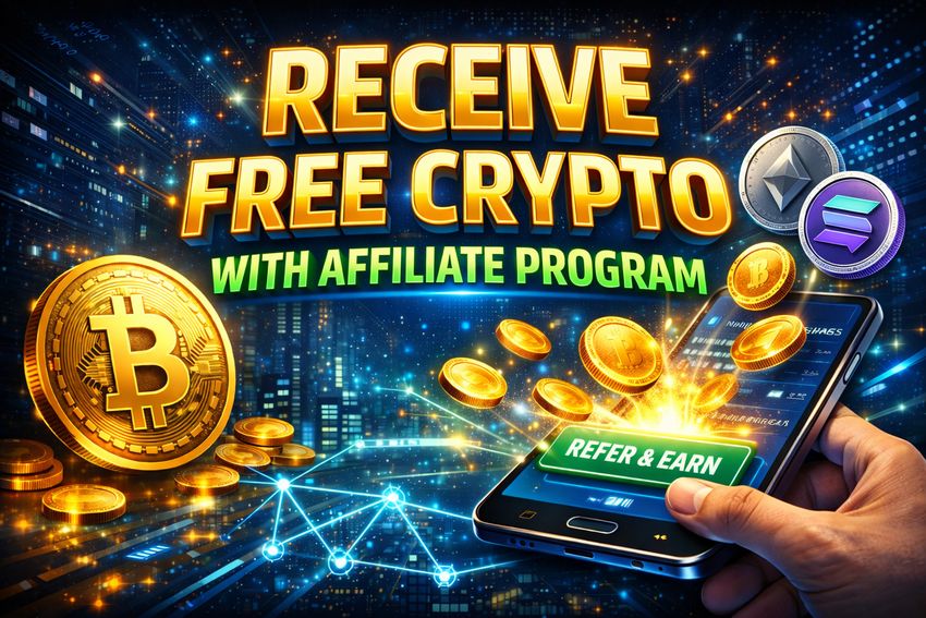 Receive Free Crypto with an Affiliate Program (2026 Guide) – Bybit, Bitget & MEXC