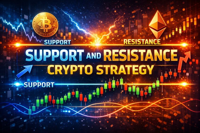 Support and Resistance Crypto Strategy: A Complete Guide to Smarter Entries & Exits