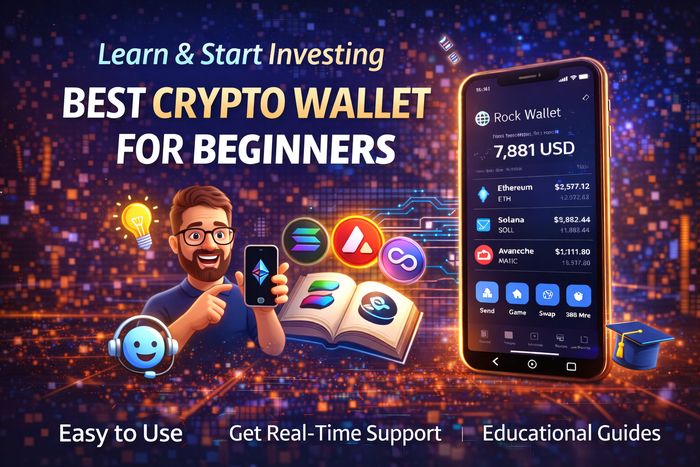 Best Crypto Wallet for Beginners (2026) – Easy, Safe Wallets to Start With
