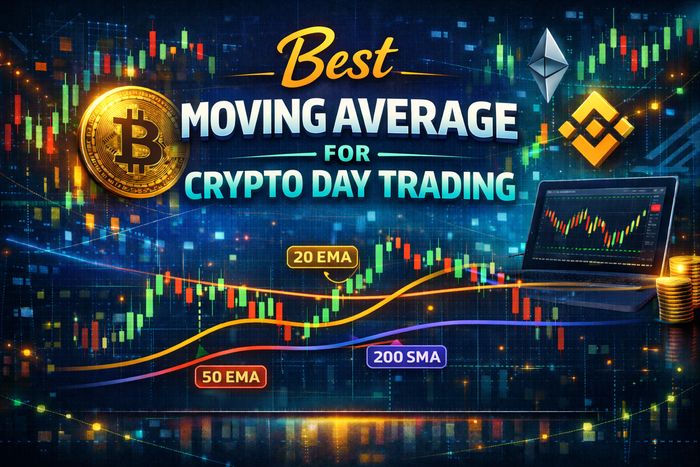 Best Moving Average for Crypto Day Trading (2026) – EMA 9/21 vs EMA 20/50 vs EMA 200