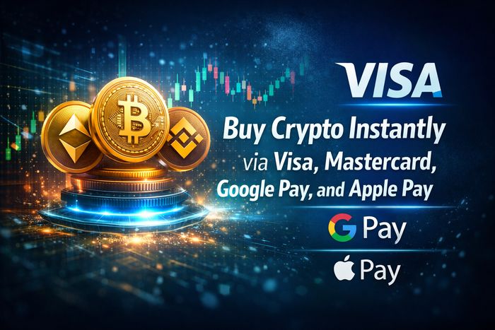 Buy Crypto Instantly via Visa, Mastercard, Google Pay, Apple Pay (2026) Buy Crypto Instantly via Visa, Mastercard, Google Pay, Apple Pay (2026)