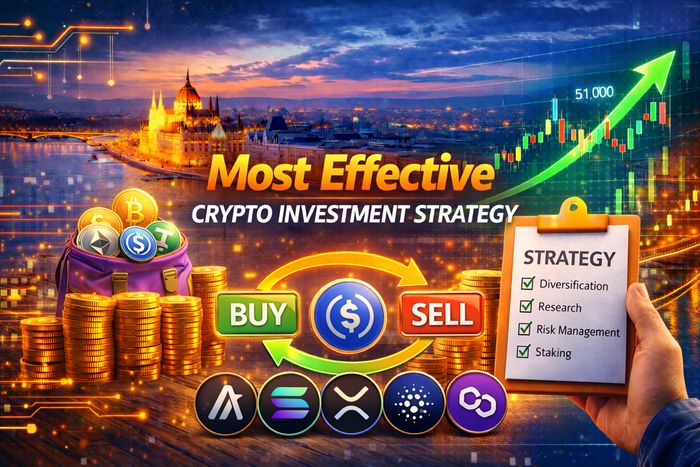 Most Effective Crypto Investment Strategy (2026) – DCA, Risk Rules, Portfolio Buckets & Exit Plan
