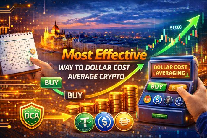 Most Effective Way to Dollar Cost Average Crypto (2026) – DCA Plan, Rules, Examples & Mistakes