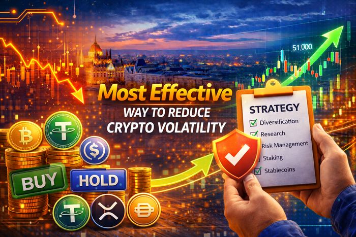 Most Effective Way to Reduce Crypto Volatility (2026) – Portfolio Rules, Hedging & Risk