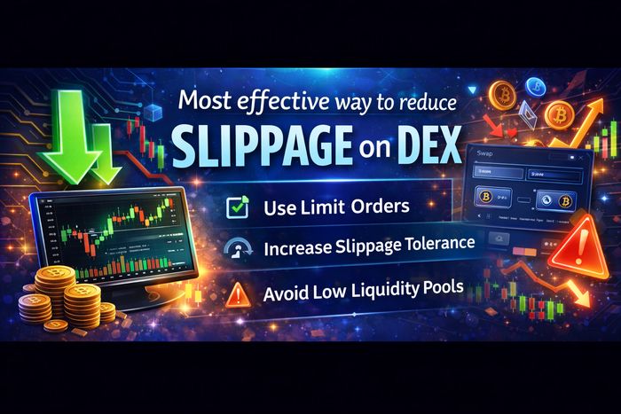 Most Effective Way to Reduce Slippage on a DEX (2026) – Liquidity, Trade Size, Limit Orders & MEV Defense Most Effective Way to Reduce Slippage on a DEX (2026) – Liquidity, Trade Size, Limit Orders & MEV Defense