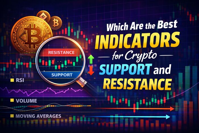 Best Indicators for Crypto Support and Resistance (2026 Guide) — Find Key Levels Faster
