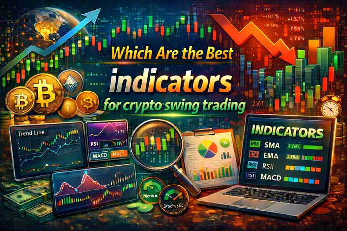 Which Are the Best Indicators for Crypto Swing Trading? (EMA, RSI, MACD, ATR, Volume)