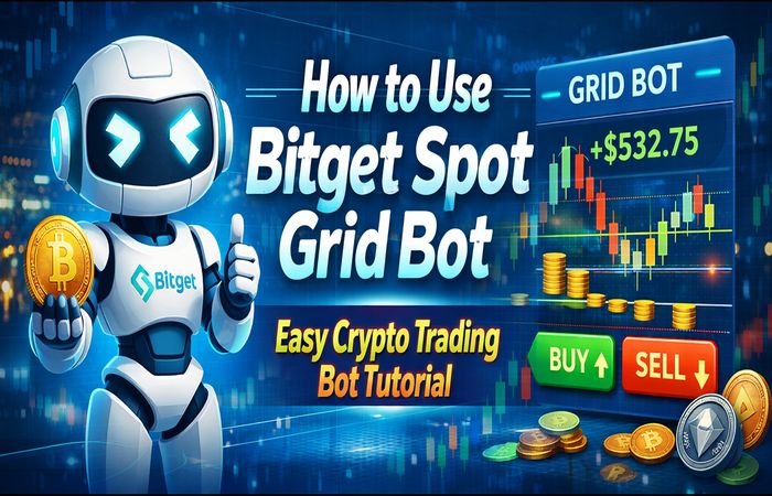 How to Use Bitget Spot Grid Bot: Easy Crypto Trading Bot Tutorial 2026